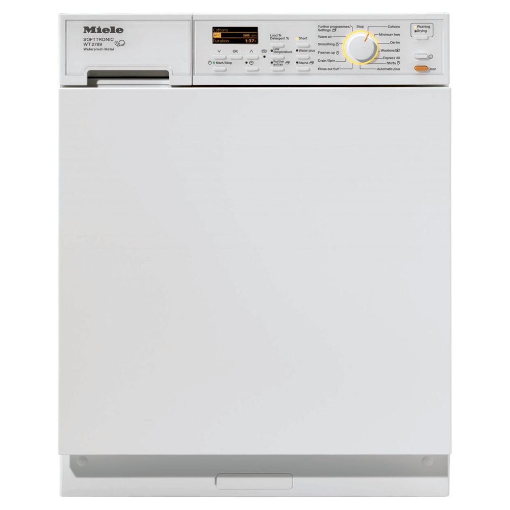 Miele WT2789IWPM Integrated Washer Dryer, White at JohnLewis