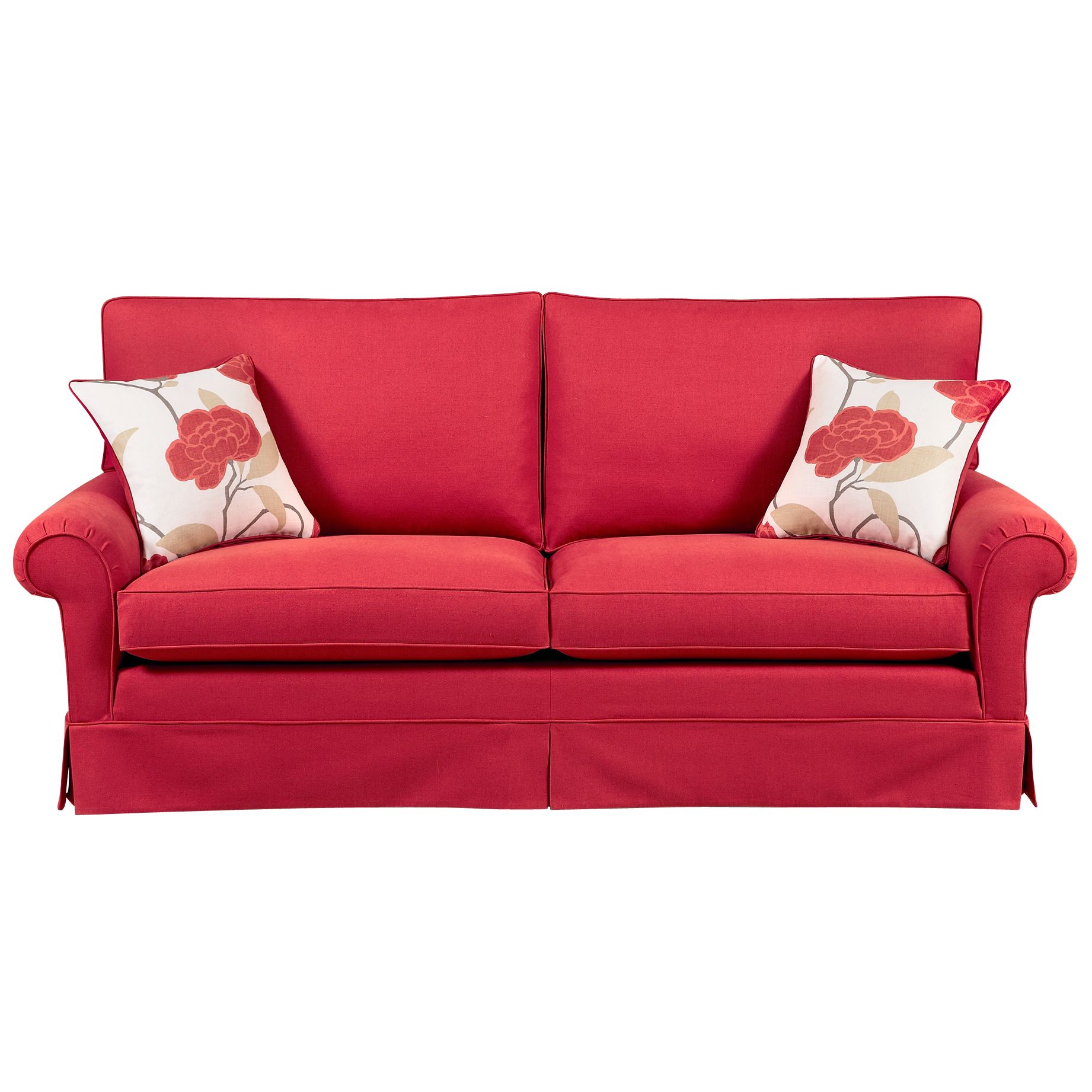 Duresta Woburn Large Sofa, Morse Cranberry at John Lewis