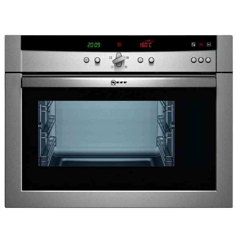 Neff C47D22N0GB Compact Steam Oven, Stainless Steel at John Lewis