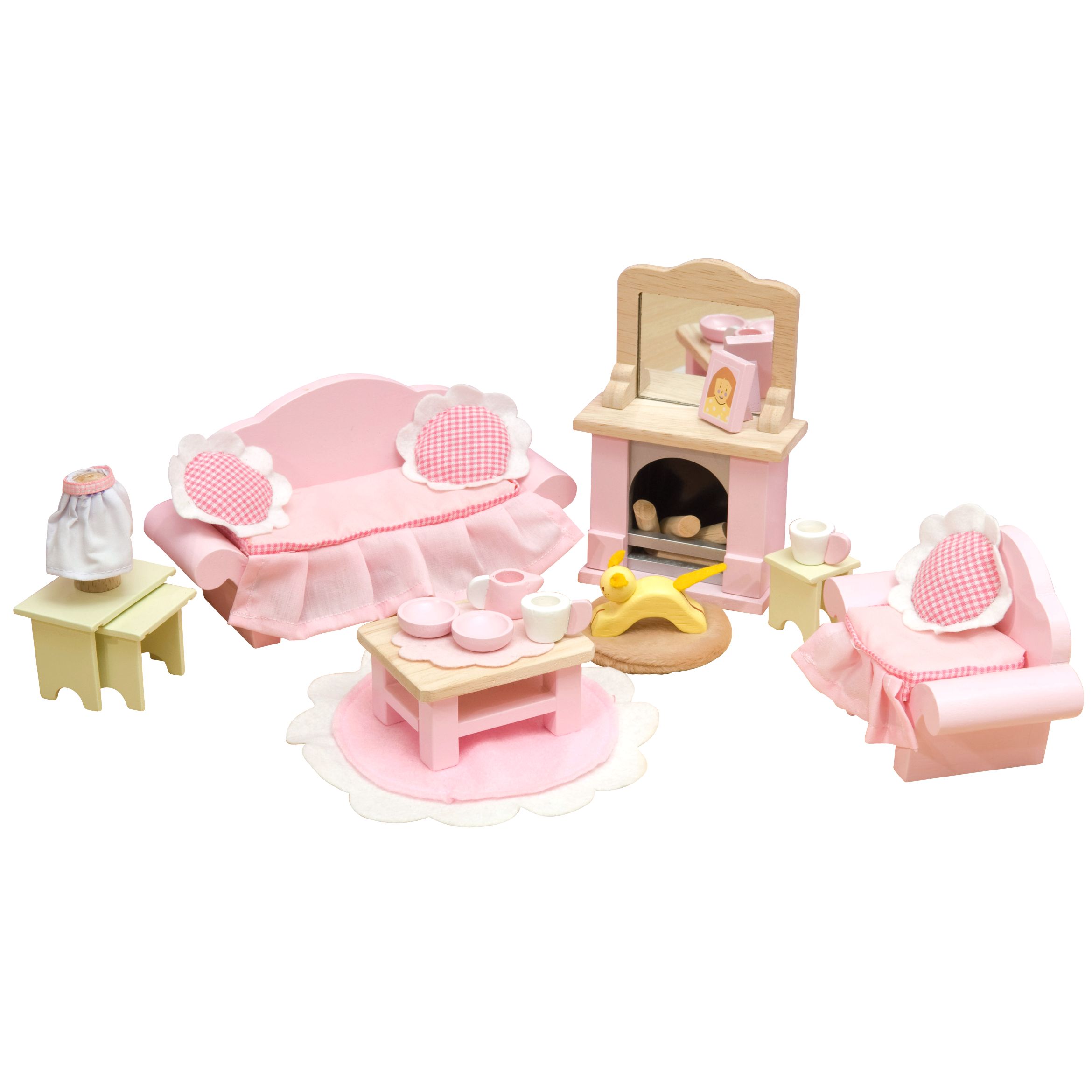 Le Toy Van Rosebud Doll's House Sitting Room