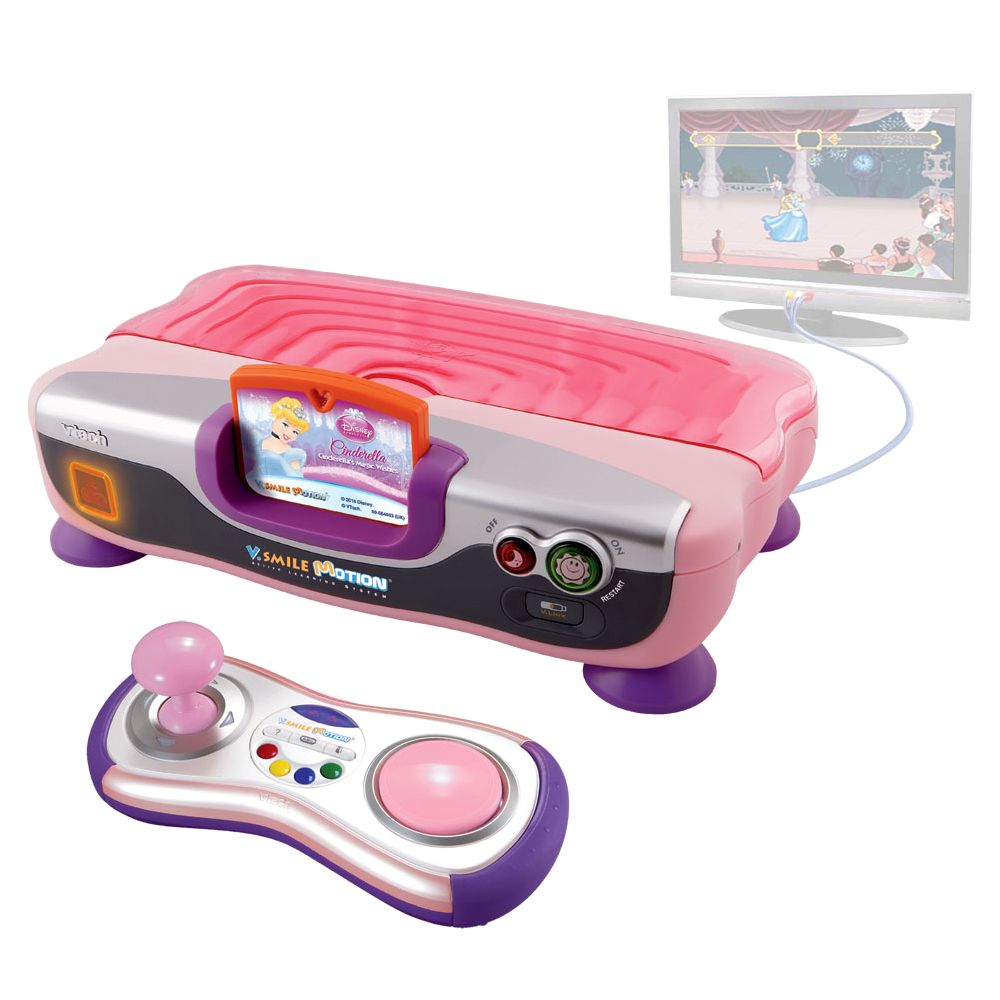 Disney VTech V.Smile Motion Active Learning System, Pink