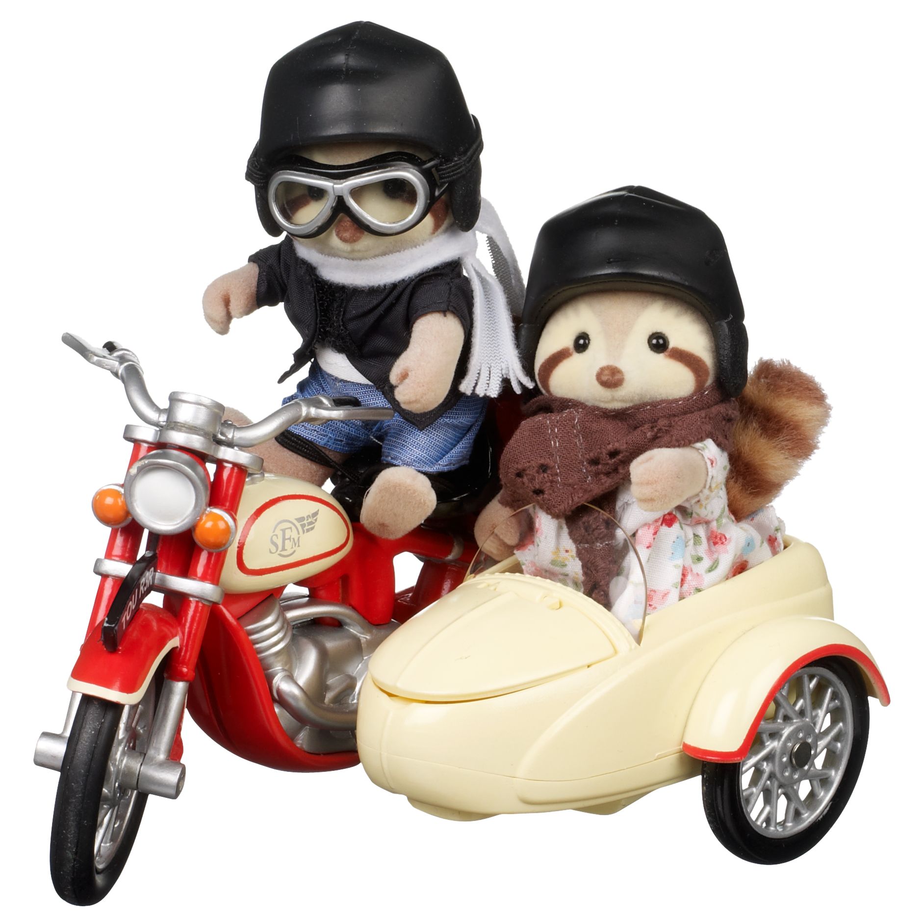 Sylvanian Families Motorcycle and Sidecar