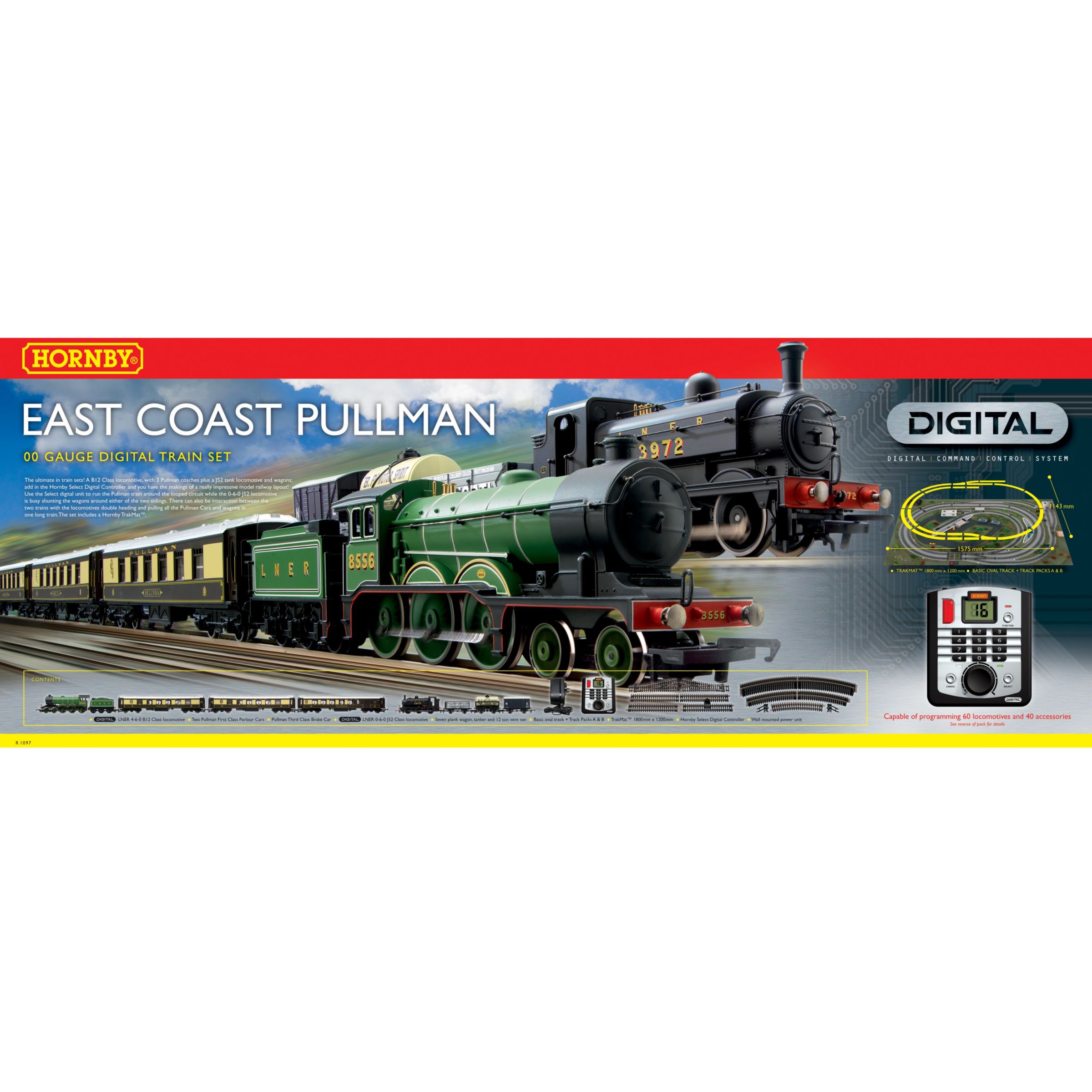 Hornby East Coast Pullman Digital Train Set at John Lewis