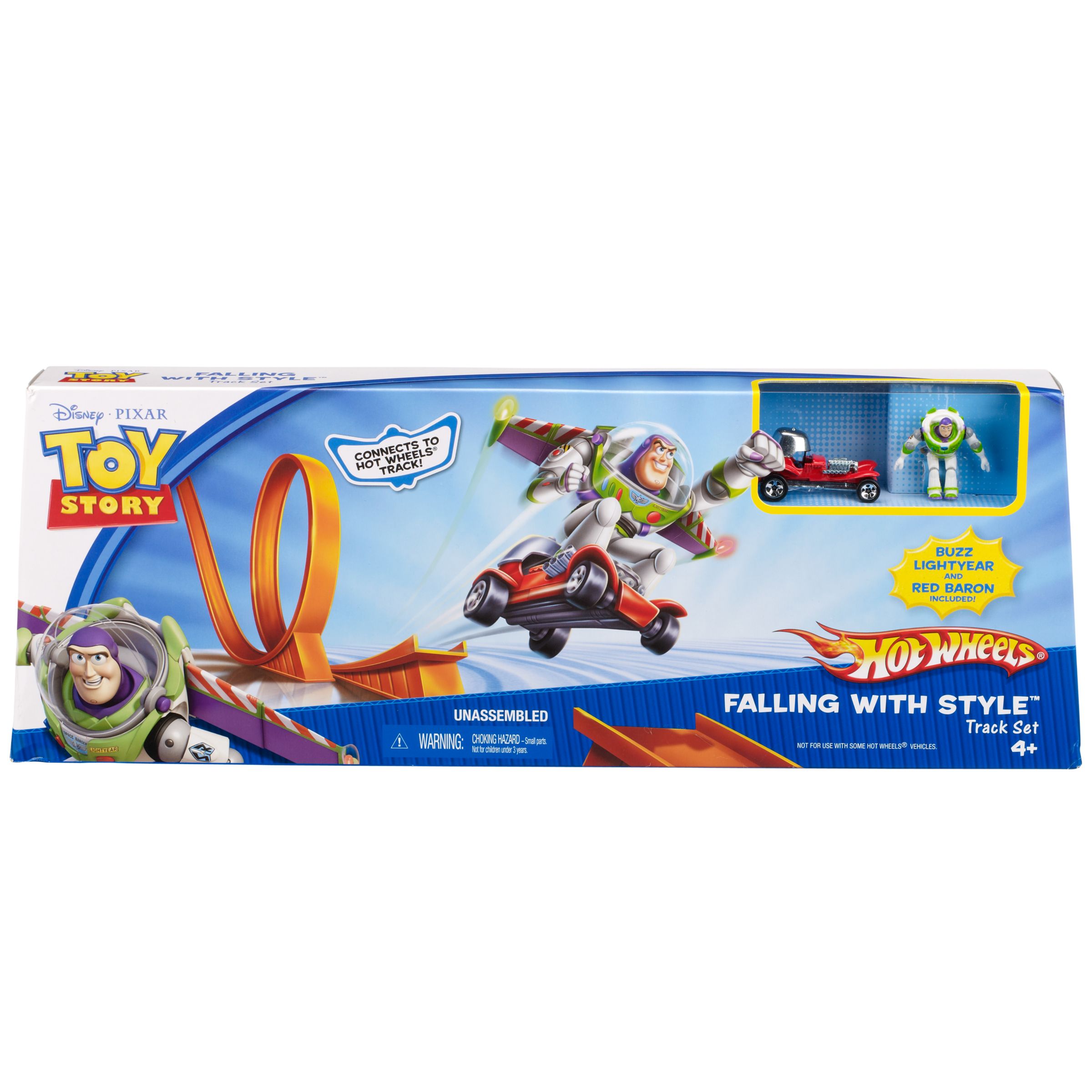 Mattel Hot Wheels Toy Story Classic Falling With Style Track Set