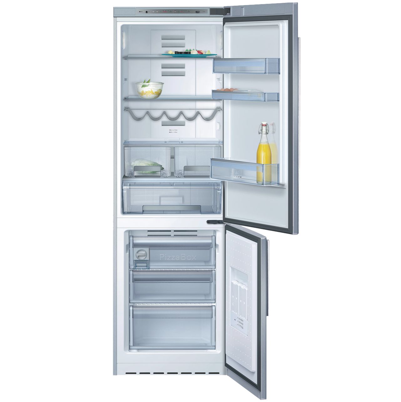Neff K5870X3GB Fridge Freezer, Stainless Steel at JohnLewis