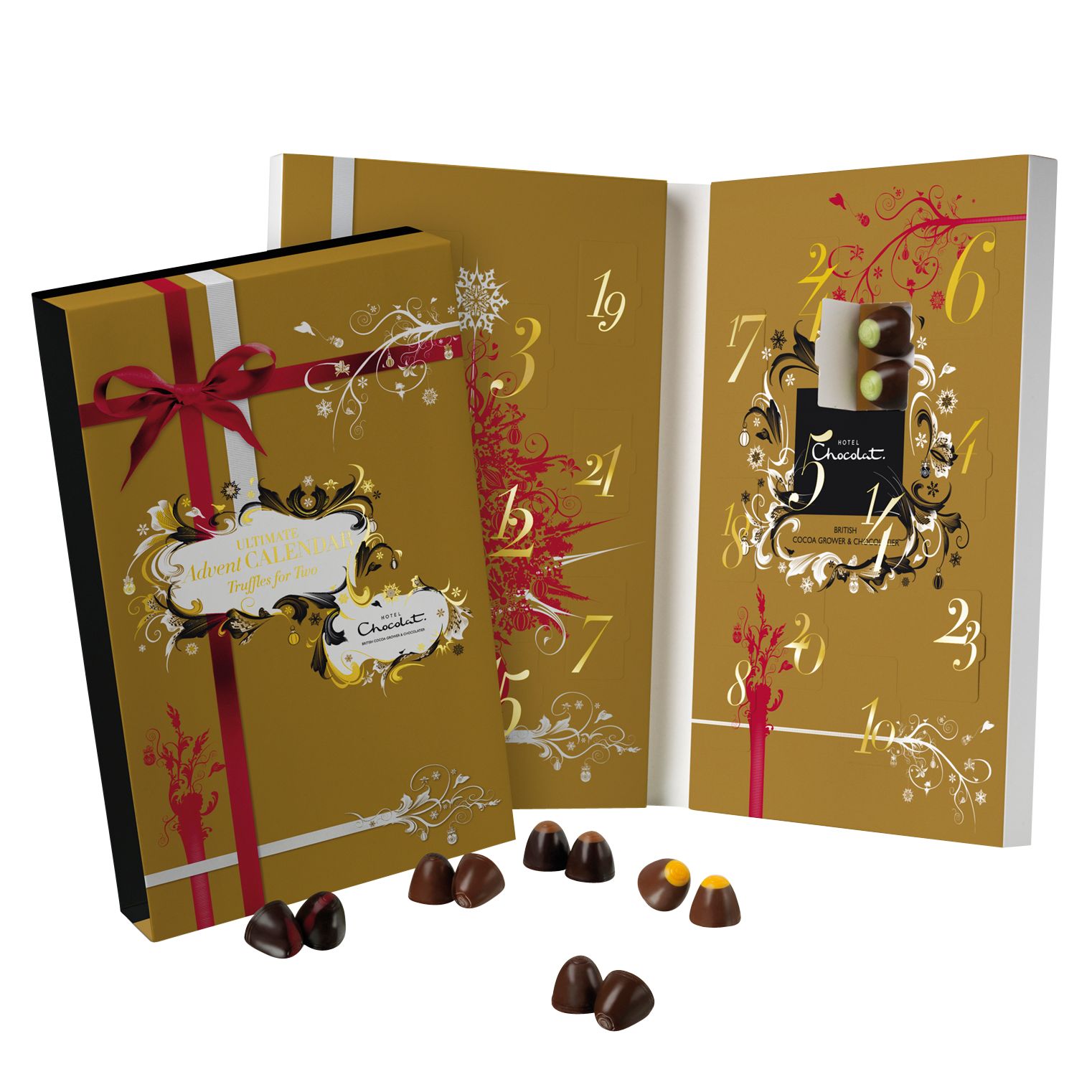 Hotel Chocolat Truffles for 2 Advent Calendar, 300g
