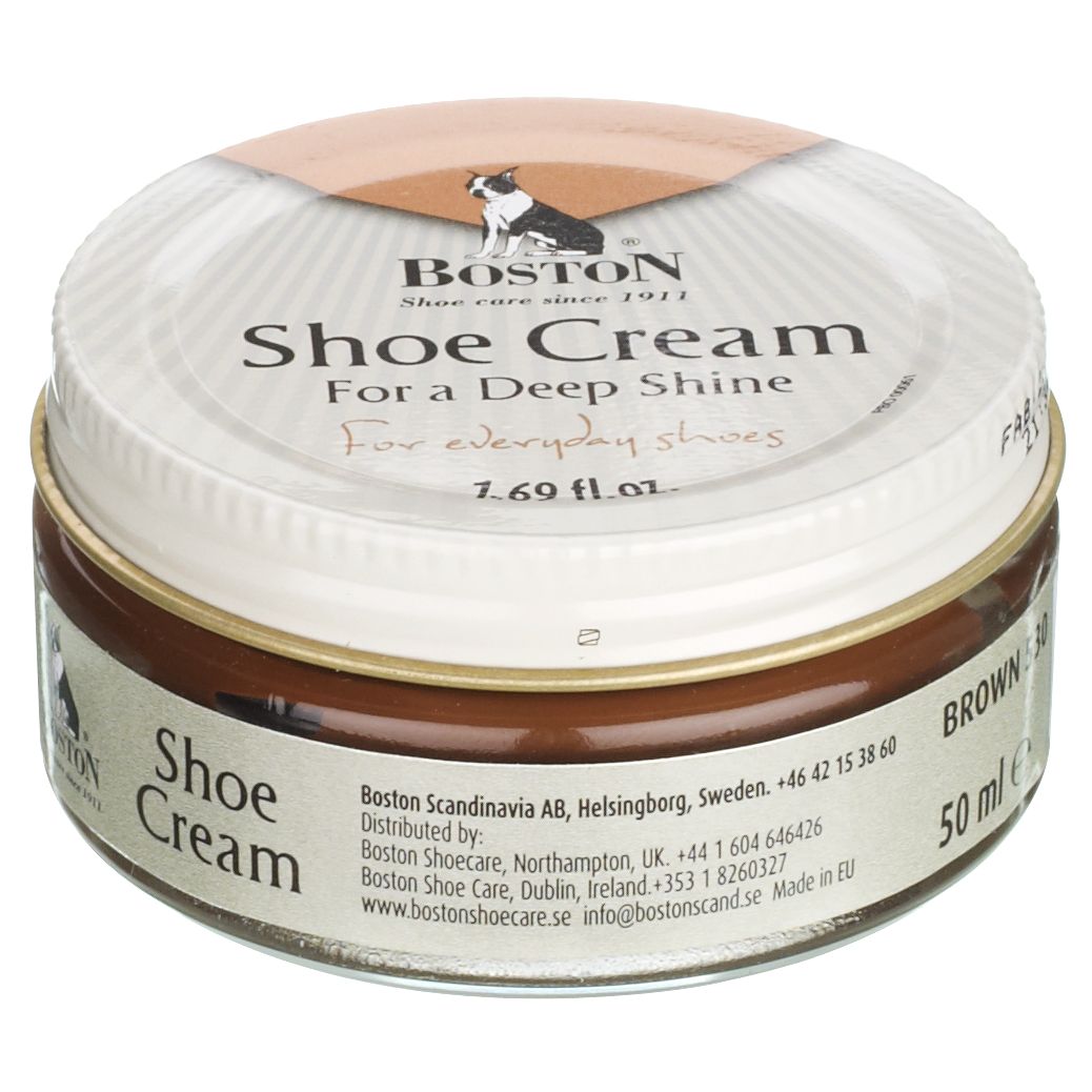 Shoe Cream, Medium Brown, 50ml