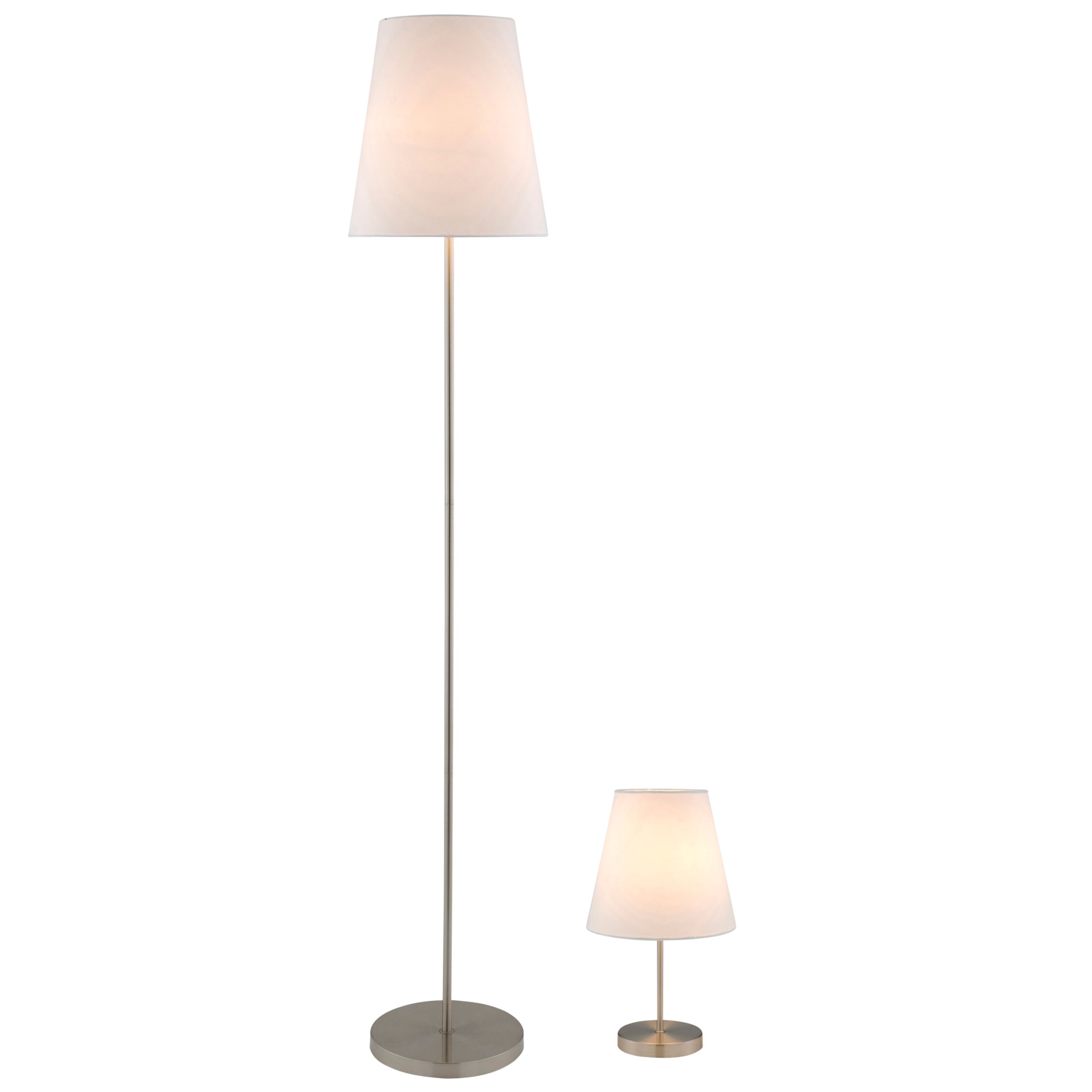 Shivanl Table and Floor Lamp Duo