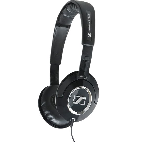Sennheiser HD228 On-Ear Headphones, Black
