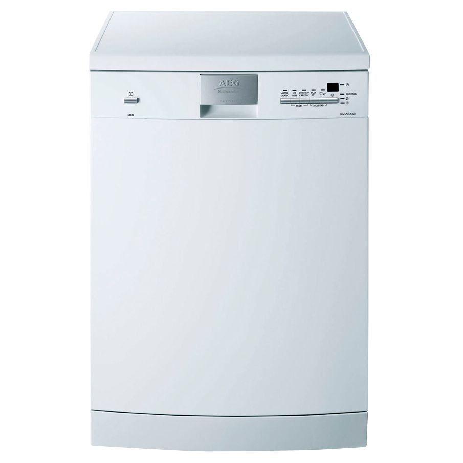 AEG F50877 Dishwasher, White at John Lewis