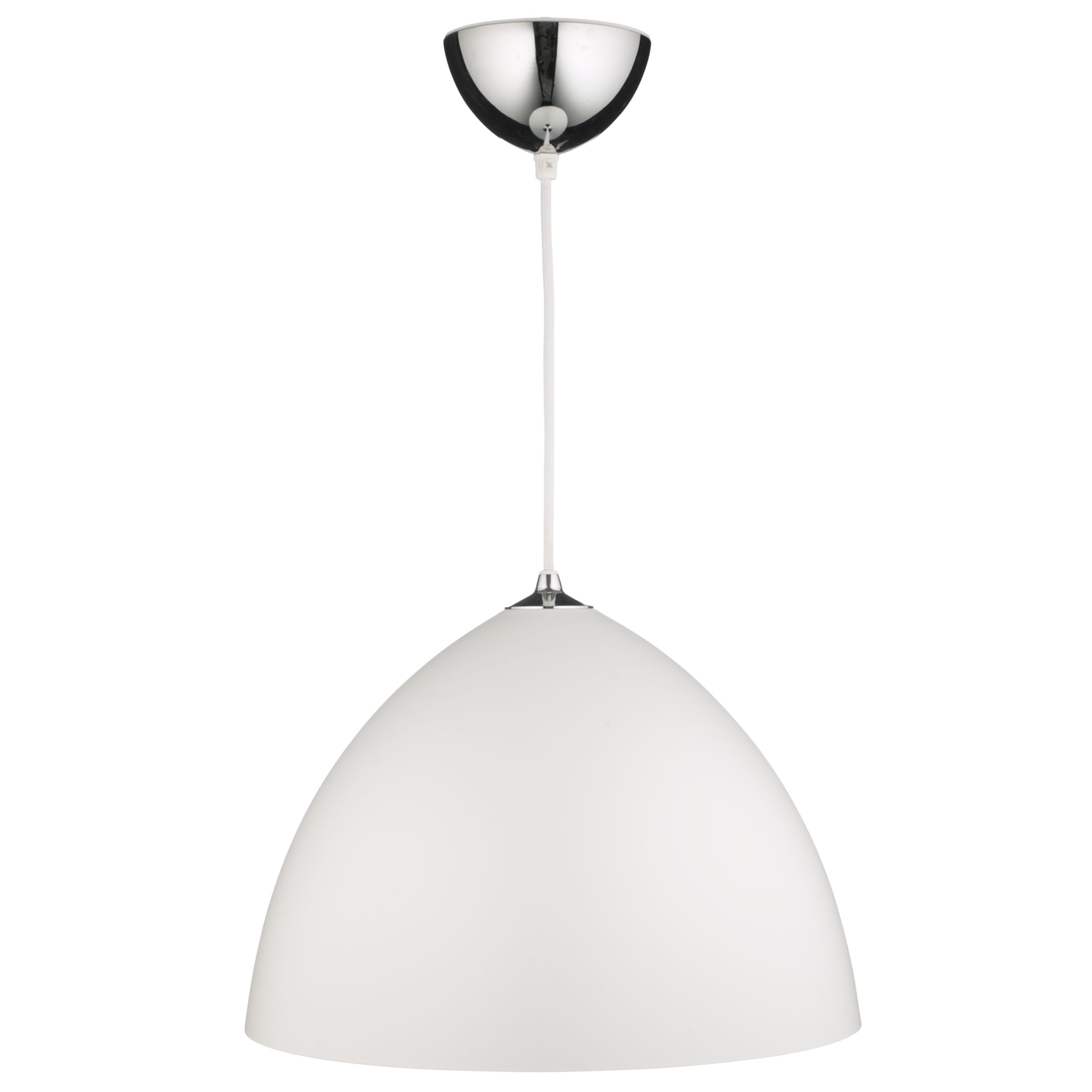 John Lewis Bogart Ceiling Light, White