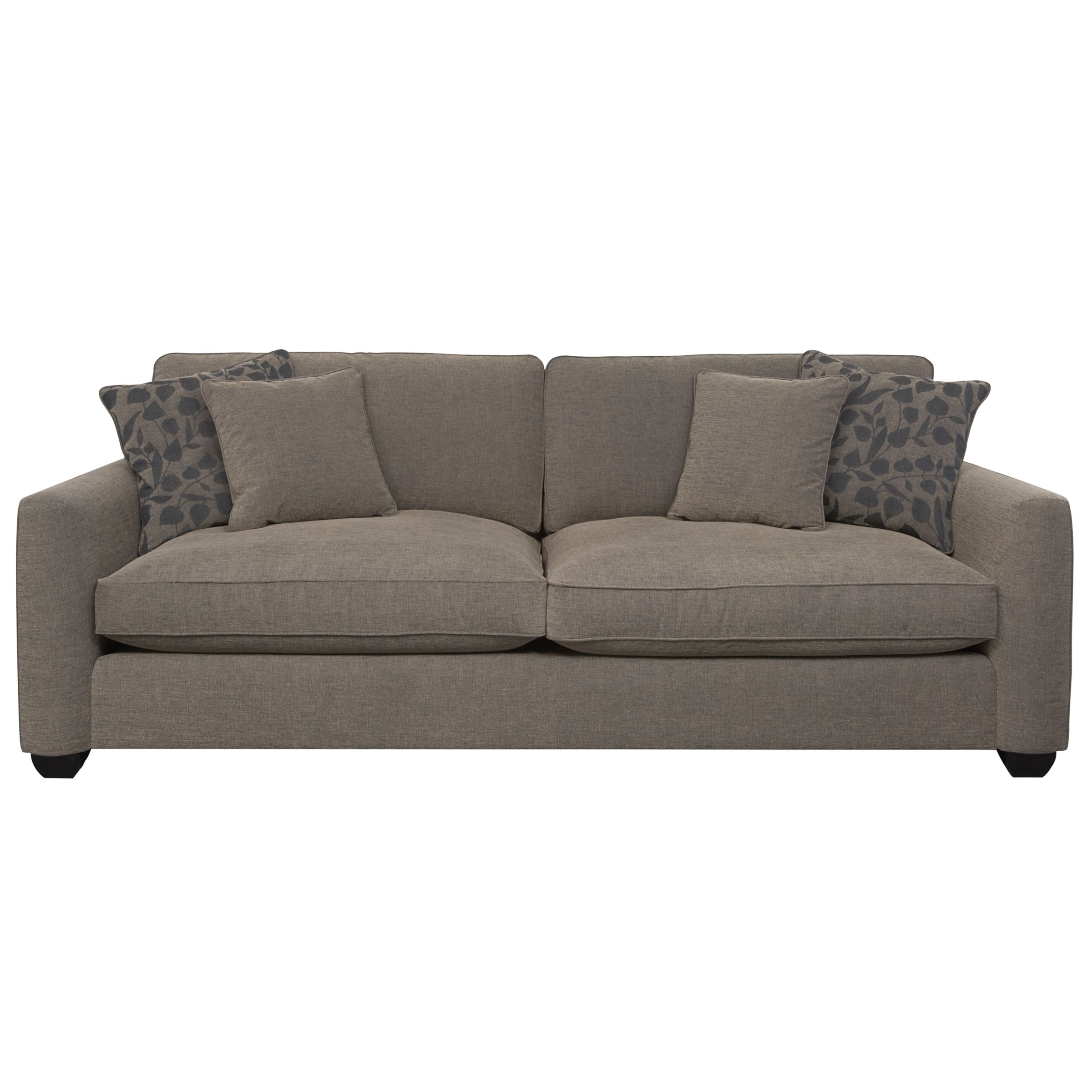 John Lewis Walton Grand Sofa, Plain Mole at JohnLewis