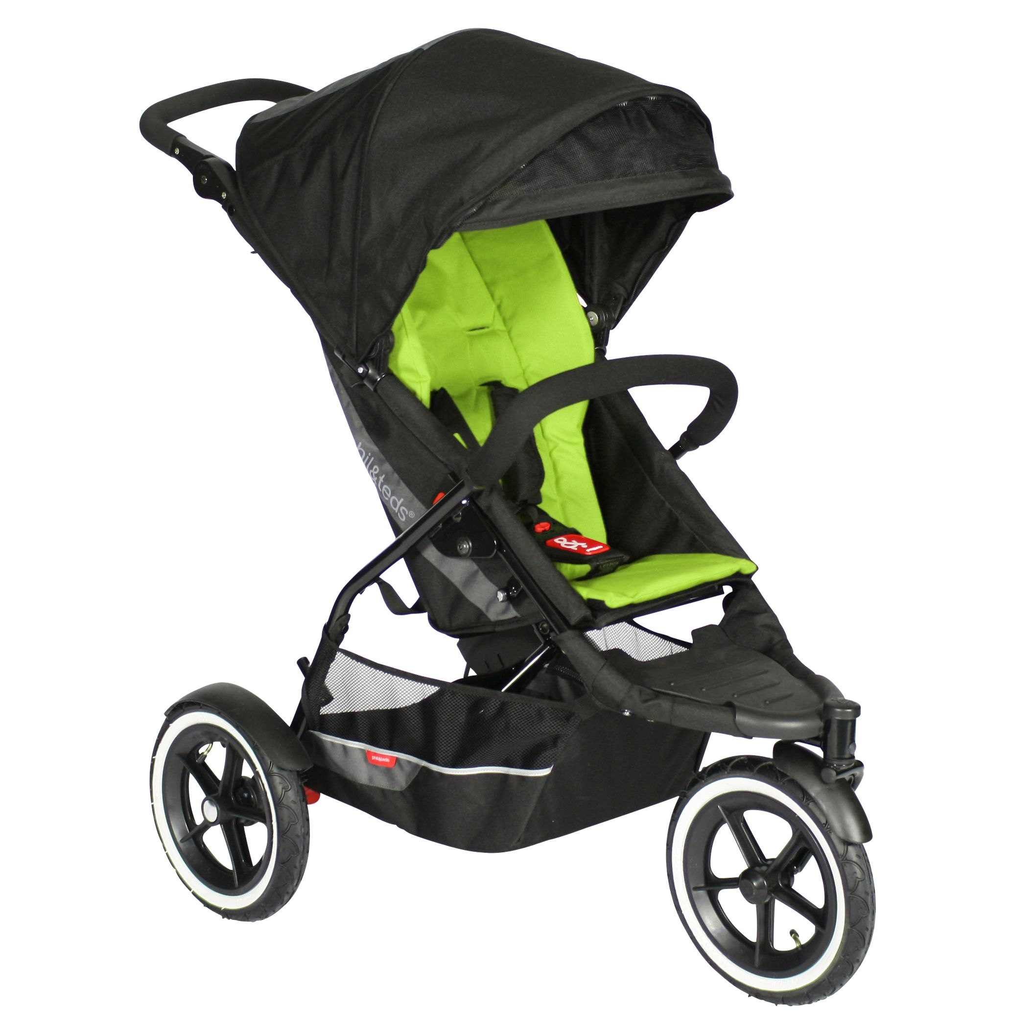 Phil & Teds Explorer 3 Wheel Pushchair, Apple at John Lewis