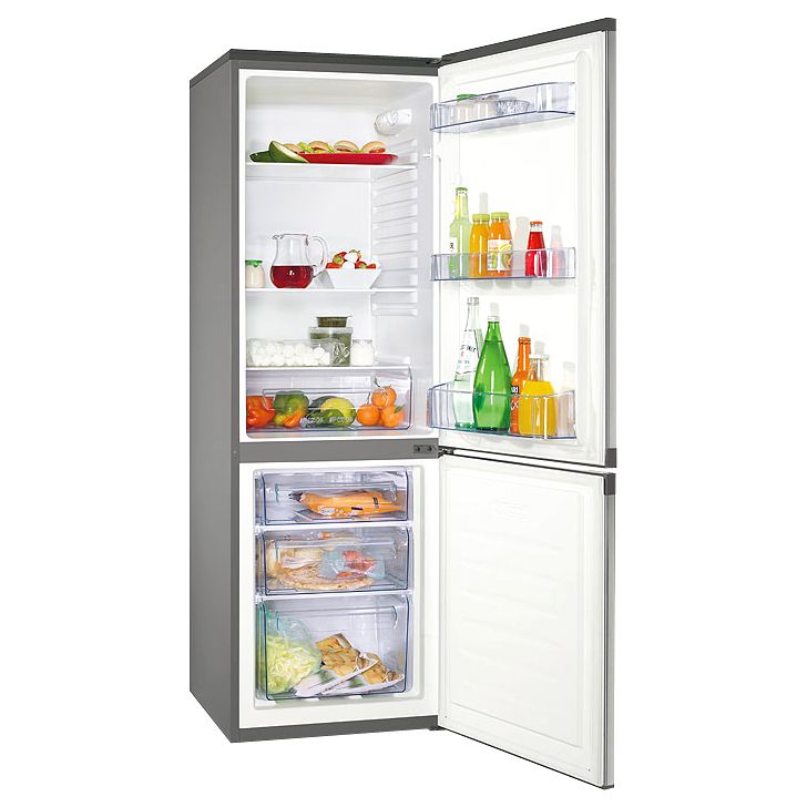 Zanussi ZRB227XO Fridge Freezer, Stainless Steel Look at John Lewis