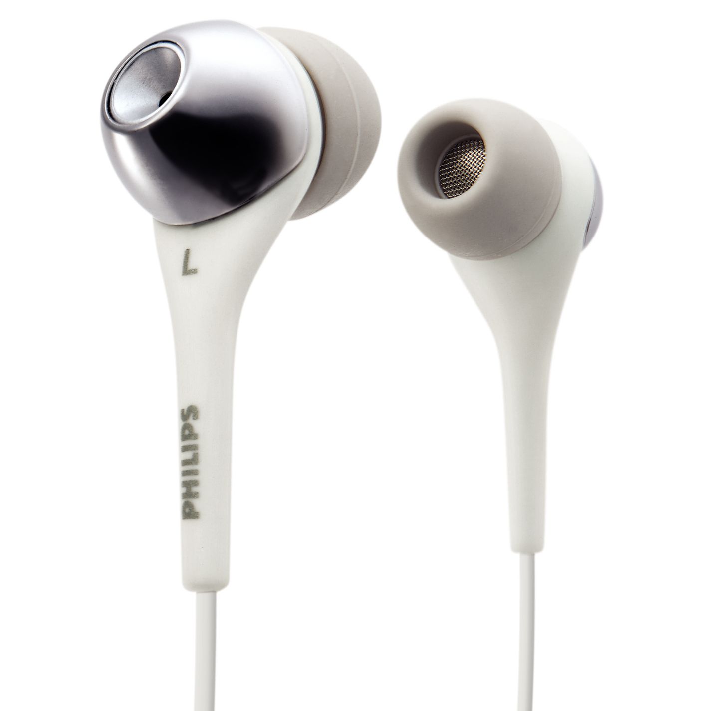 Philips SHE9501/10 In-Ear Headphones, White