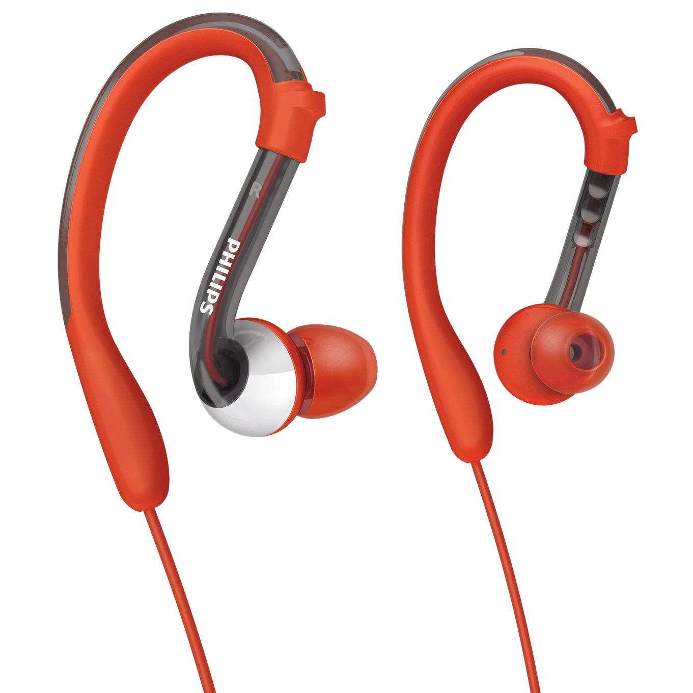 Philips SHQ3000/10 Around-Ear Headphones, Red
