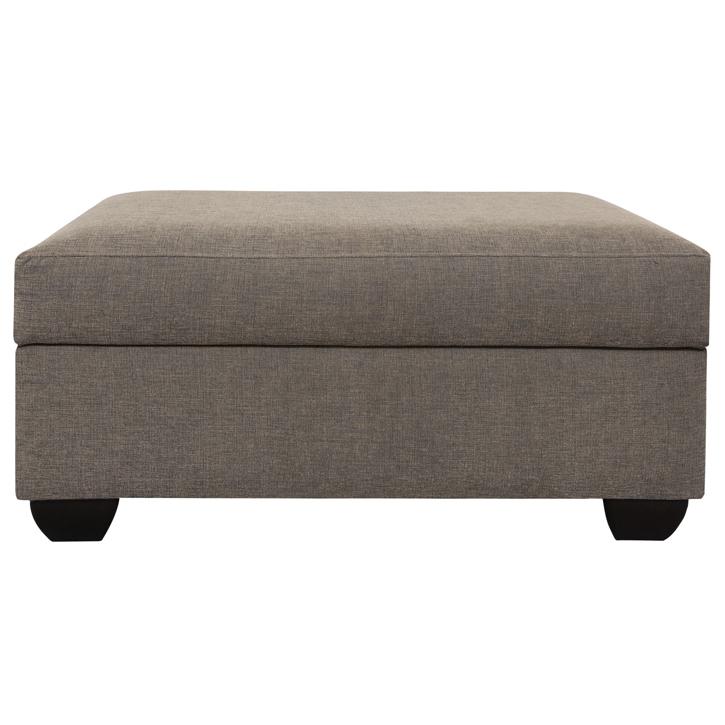 John Lewis Walton Footstool, Plain Mole at John Lewis