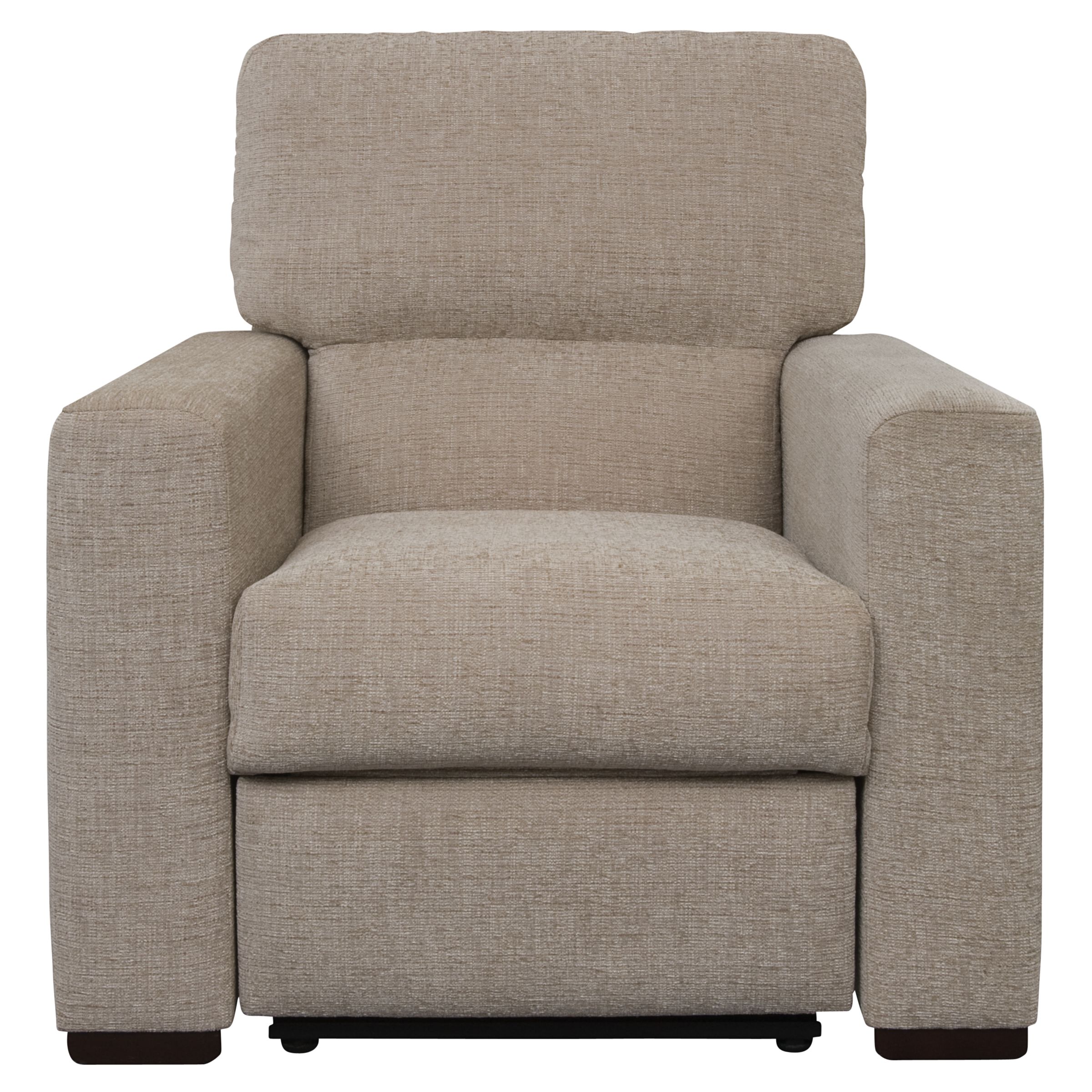 John Lewis Cassandra Recliner Armchair, Putty at John Lewis