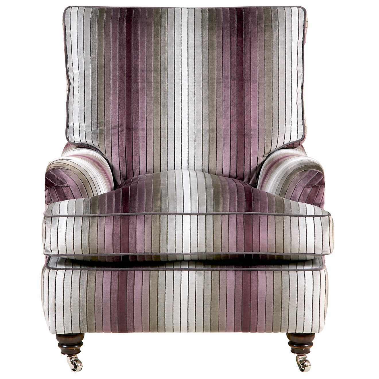 Duresta Walcot Armchair, Velluti Silver at John Lewis