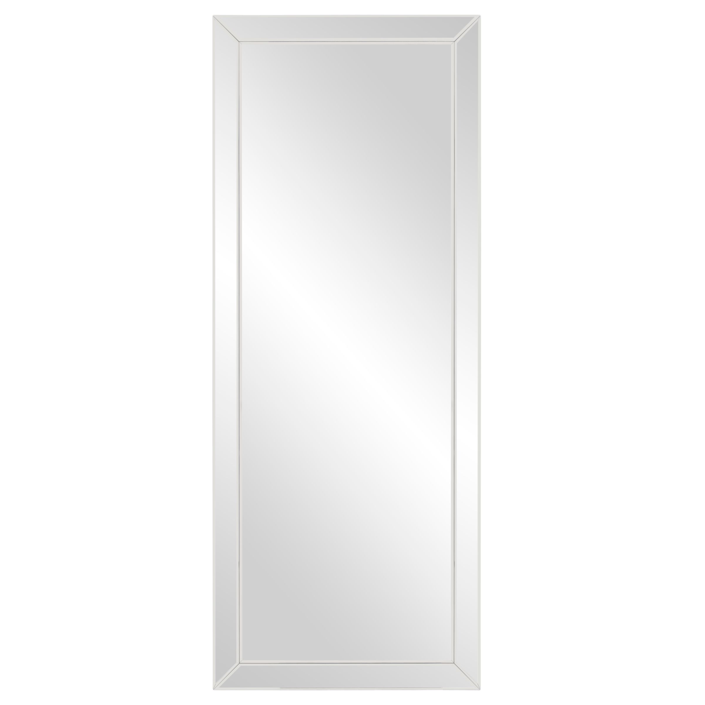 John Lewis Bevelled Glass Mirror, Large, 150 x 60cm at John Lewis