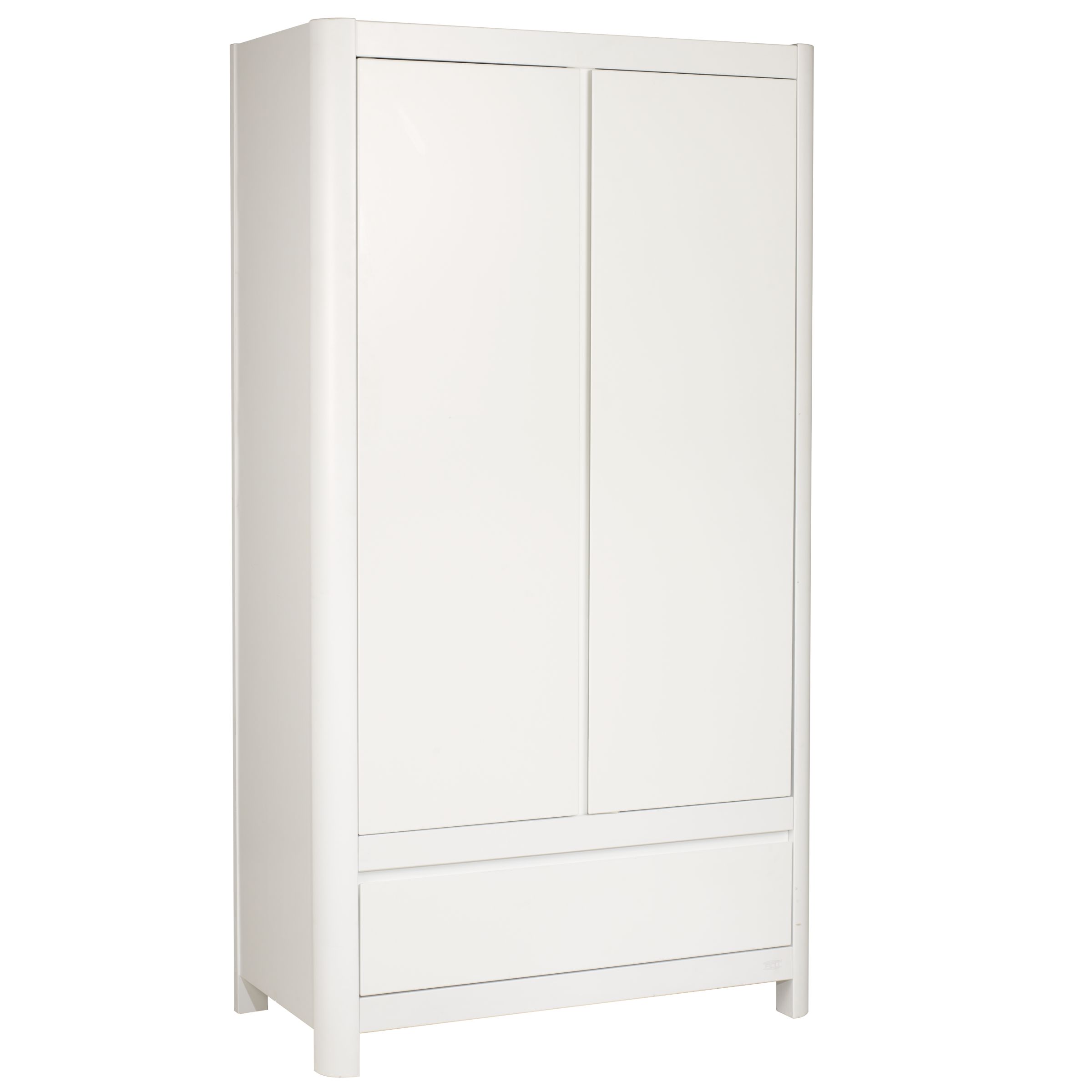 John Lewis Troll Sun Wardrobe, White