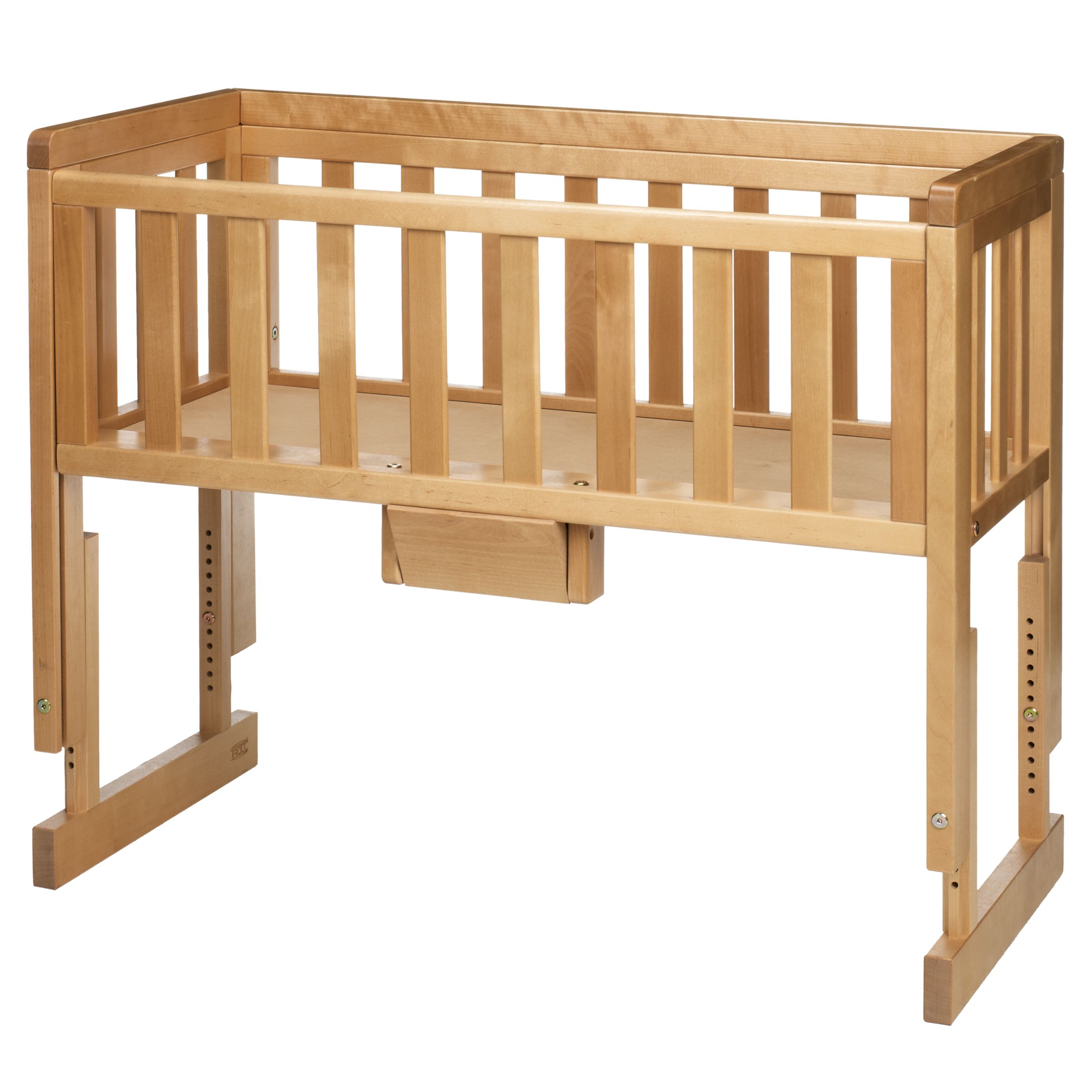 Troll Bedside Crib, Honey at John Lewis