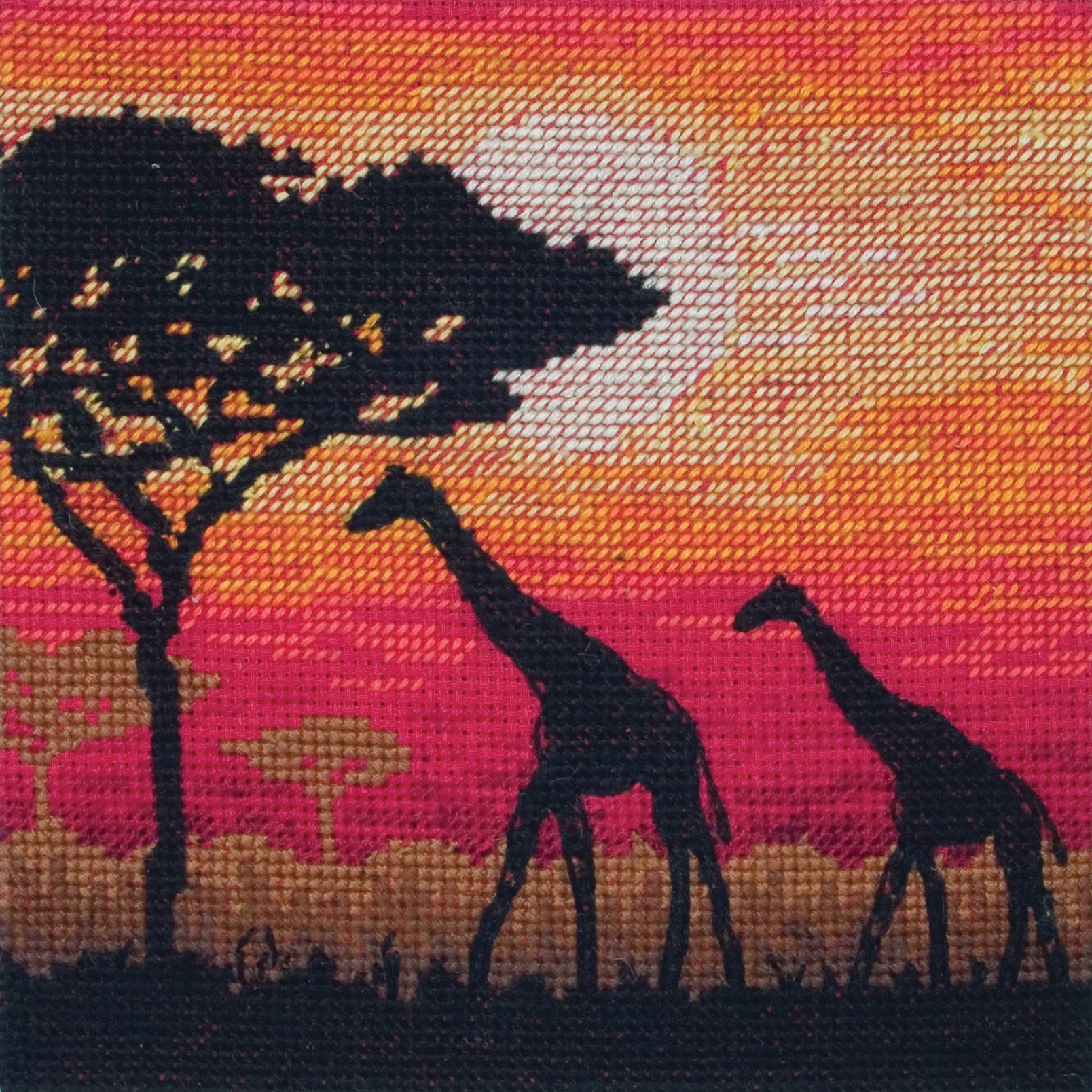 Anchor Giraffe Silhouette Cross Stitch Kit