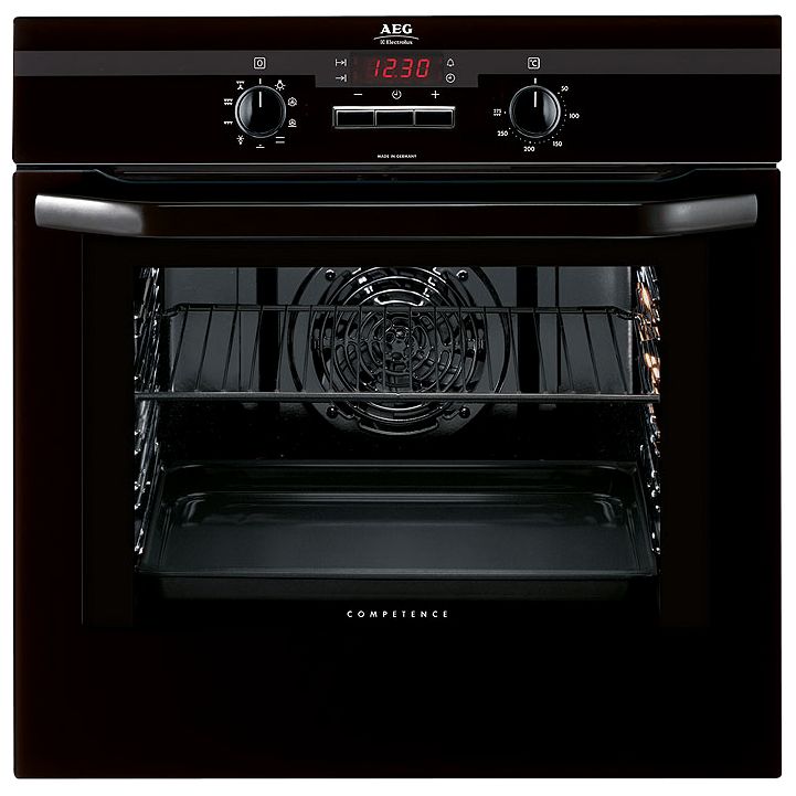 AEG B41015M Single Electric Oven, Stainless Steel at JohnLewis