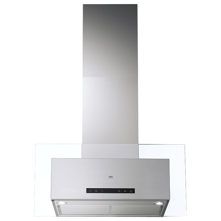 AEG DD9893M Chimney Cooker Hood, Stainless Steel at John Lewis