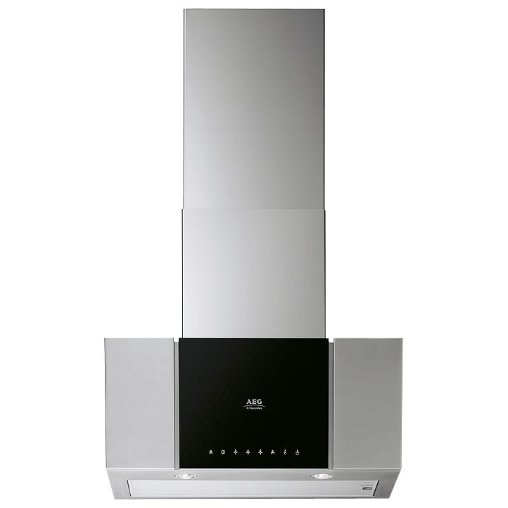 AEG DD9663M Chimney Cooker Hood, Stainless Steel at John Lewis