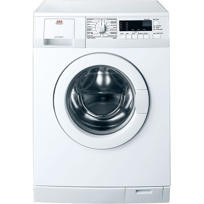 AEG L66840L Washing Machine, White at JohnLewis
