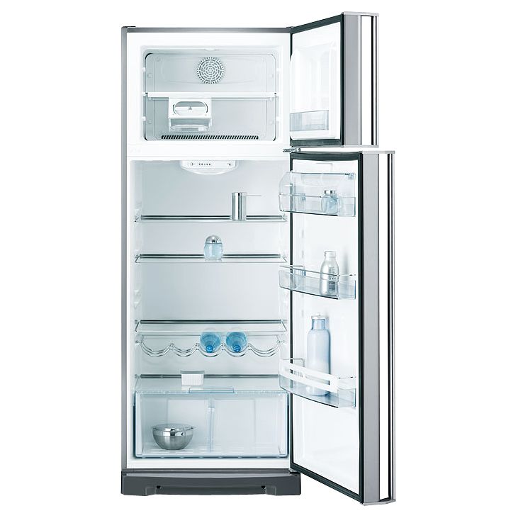 AEG S75438DT Fridge Freezer, Stainless steel at John Lewis