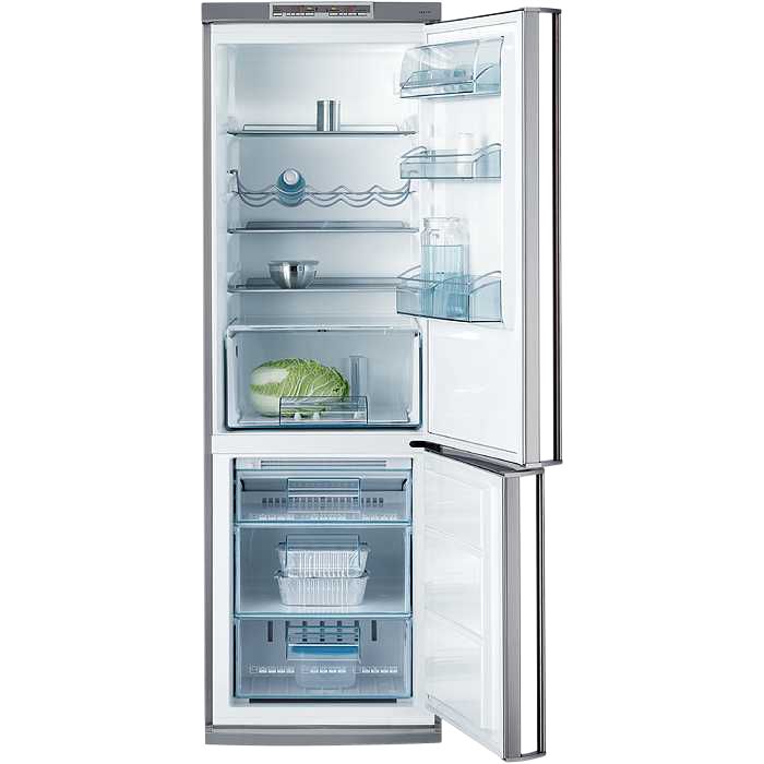 AEG S75348KG98 Fridge Freezer, Stainless Steel at John Lewis