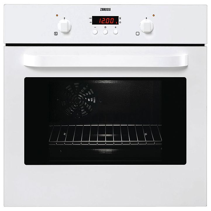 Zanussi ZOB330W Single Electric Oven, White at John Lewis