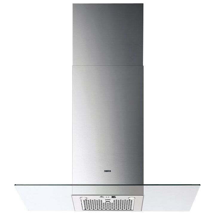 Zanussi ZHC9454X Chimney Cooker Hood, Stainless Steel at John Lewis