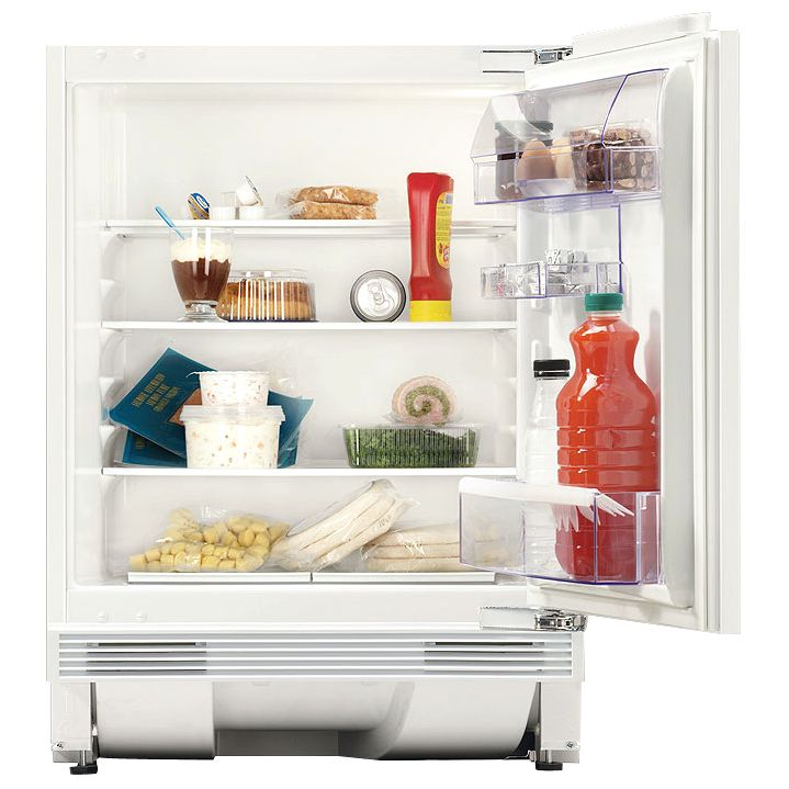 Zanussi ZQS6140A Integrated Larder Fridge at John Lewis