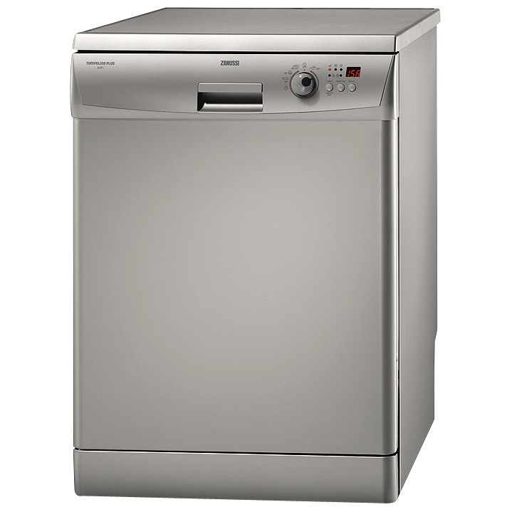 Zanussi ZDF3020S Dishwasher, Silver at John Lewis