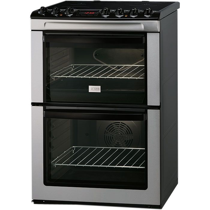 Zanussi ZCV663MXC Electric Cooker, Stainless Steel at JohnLewis