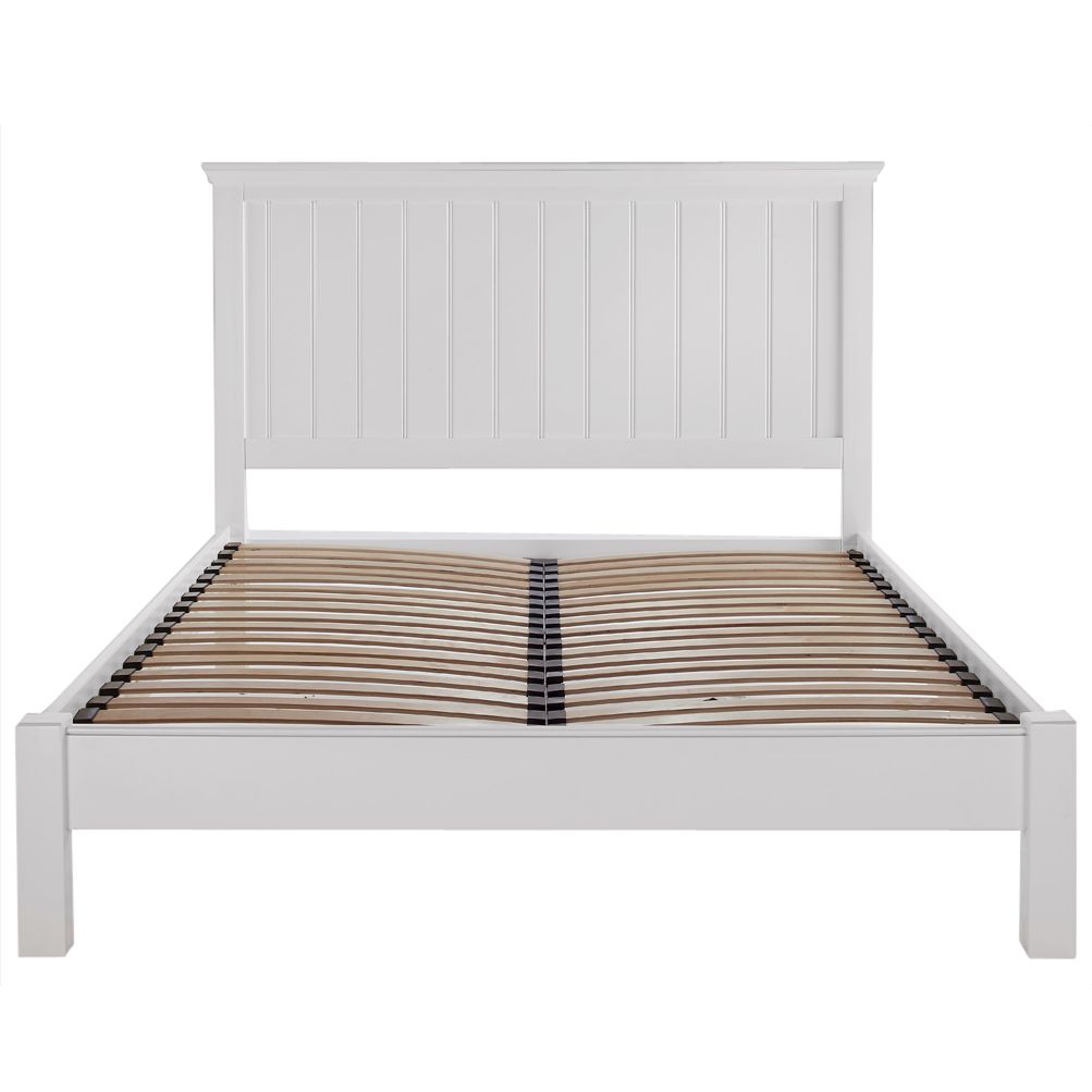 John Lewis Hampton Bedstead, White, Double at John Lewis