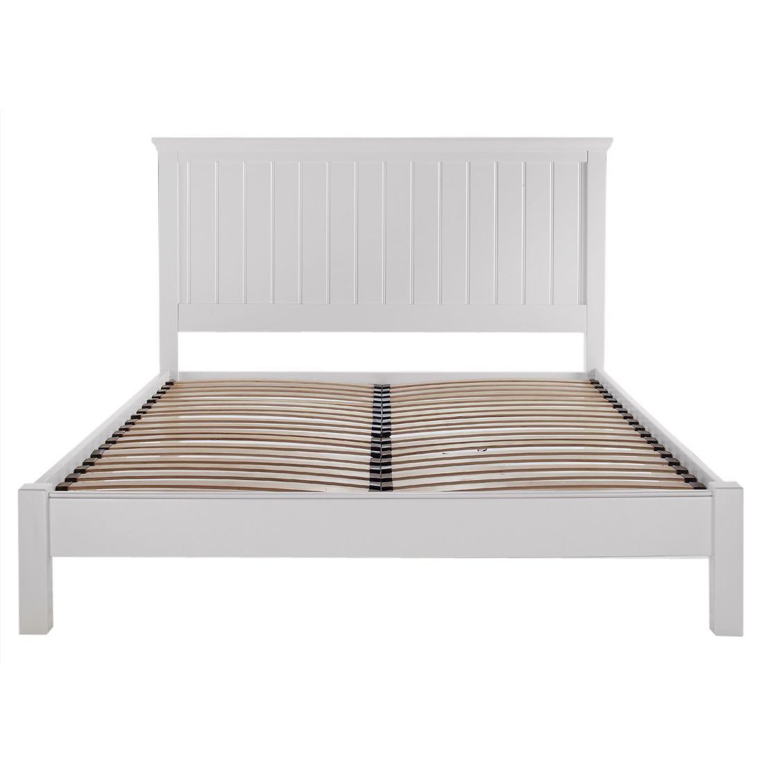 John Lewis Hampton Bedstead, White, Kingsize