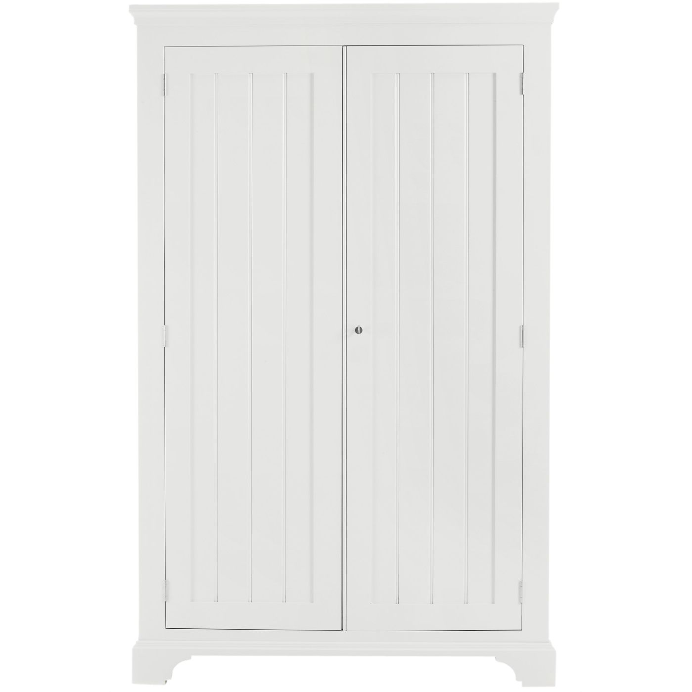 John Lewis Hampton 2 Door Wardrobe, White