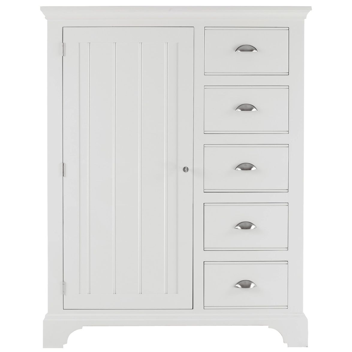 John Lewis Hampton Gentleman's Chest, White at John Lewis