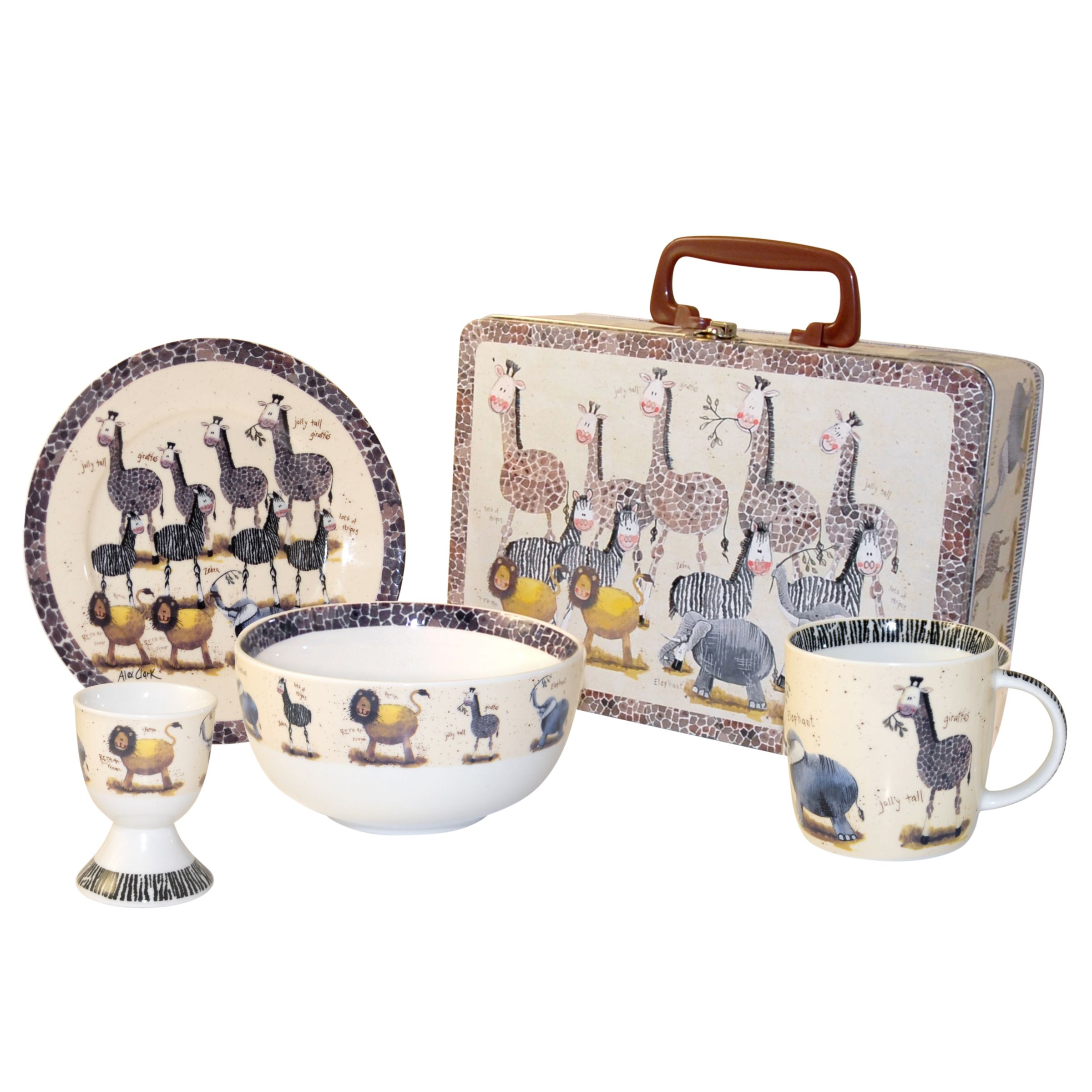 Churchill Alex Clark Safari Breakfast Set in a Tin