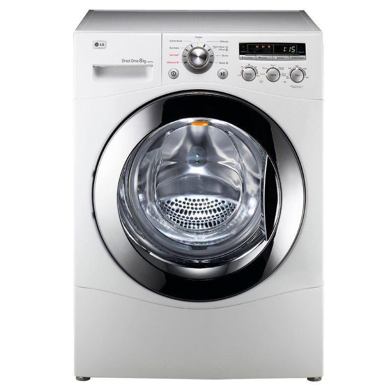 LG F1447TD Washing Machine, White at John Lewis