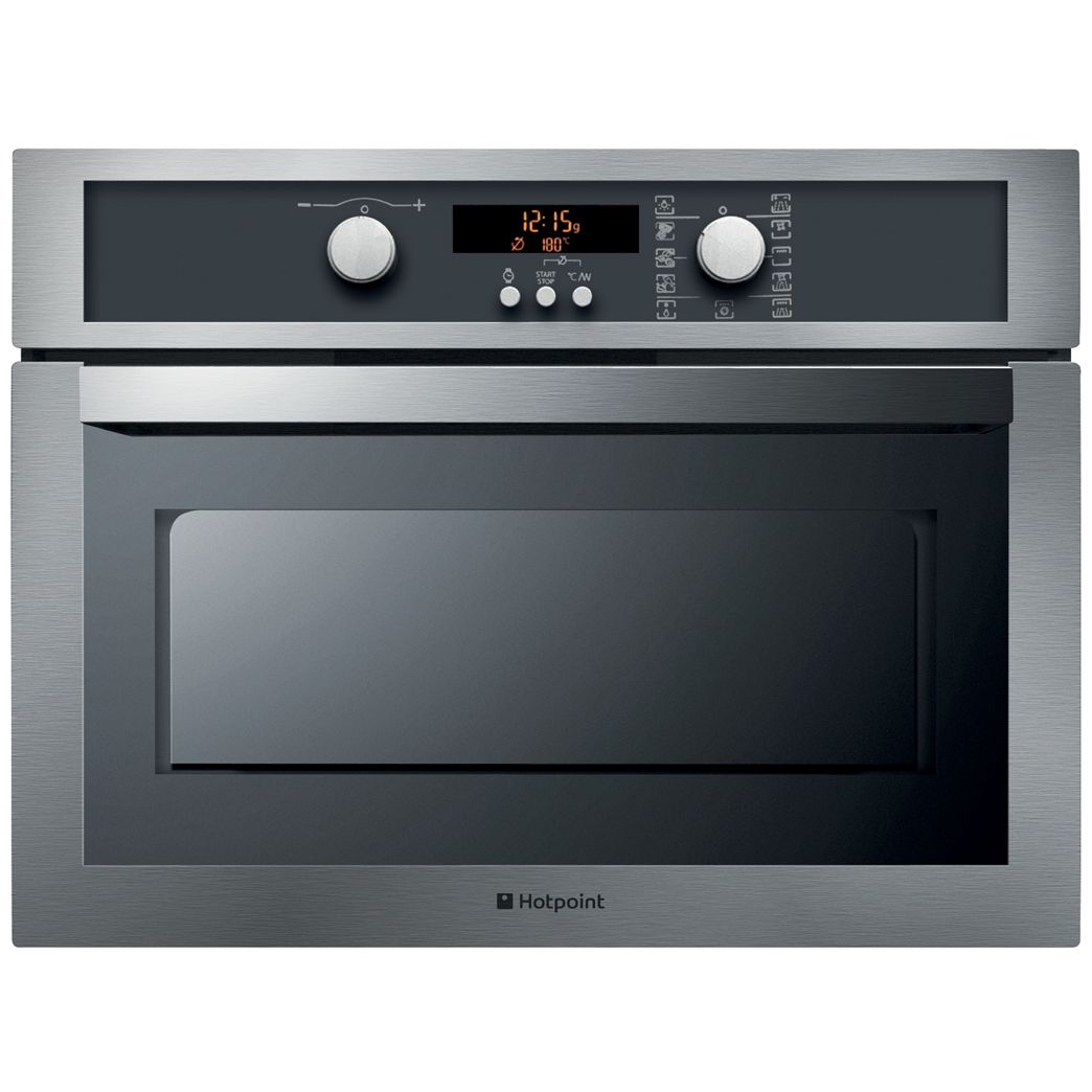 Hotpoint MWH422AX Built-in Microwave and Grill, Stainless Steel at John Lewis