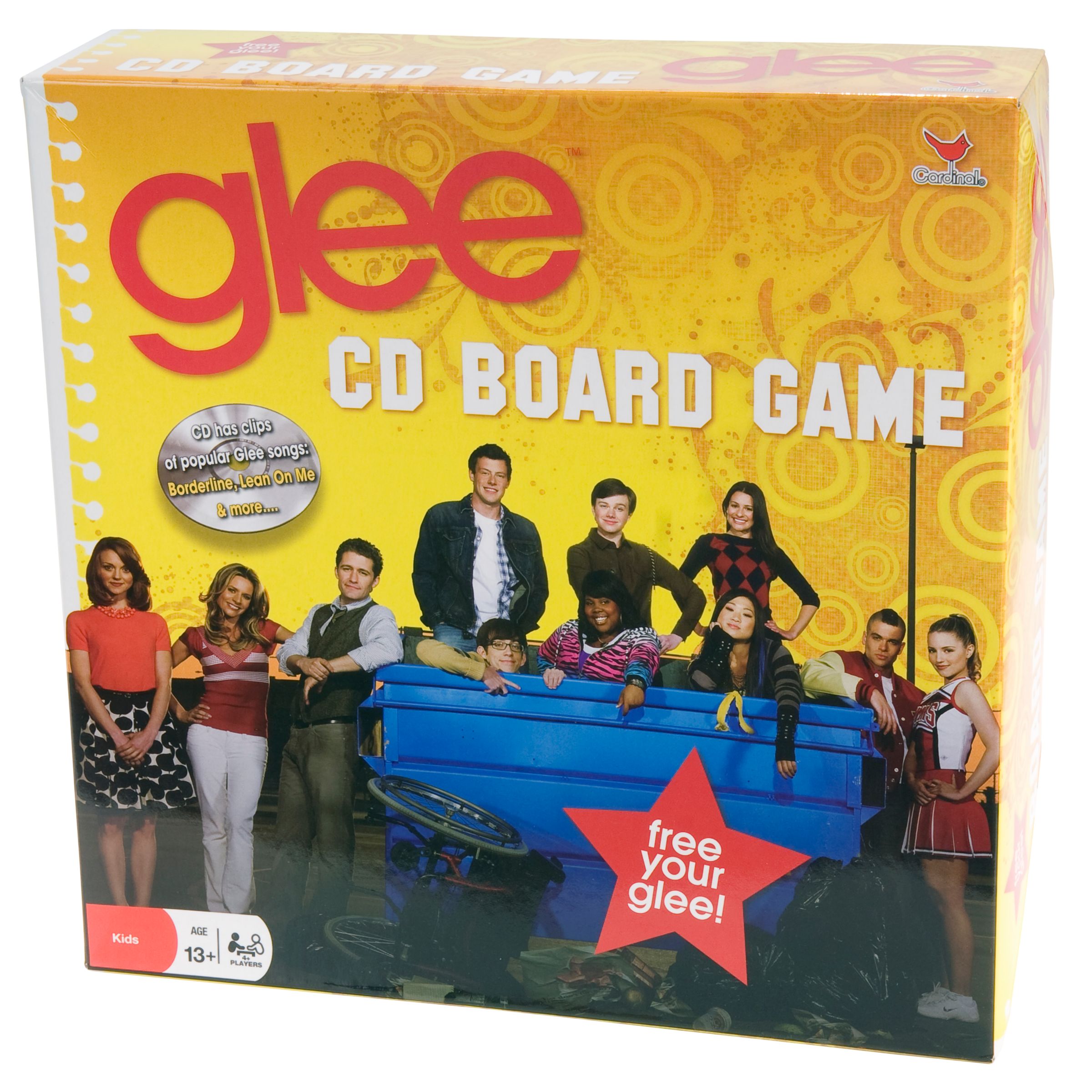 Unbranded Glee CD Board Game
