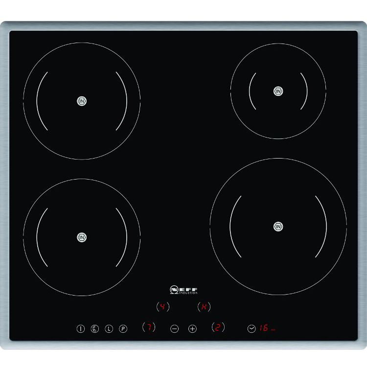 Neff T43D20N0 Ceramic Induction Hob, Black at JohnLewis