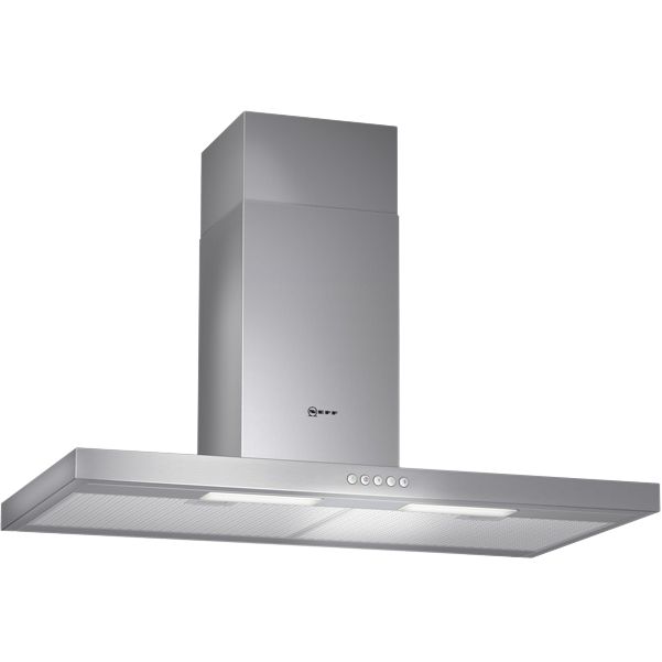 Neff D79S23N0GB Chimney Hood, Stainless Steel at John Lewis