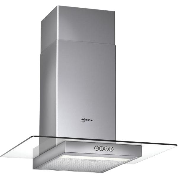 Neff D86E21N0GB Chimney Hood, Stainless Steel at John Lewis