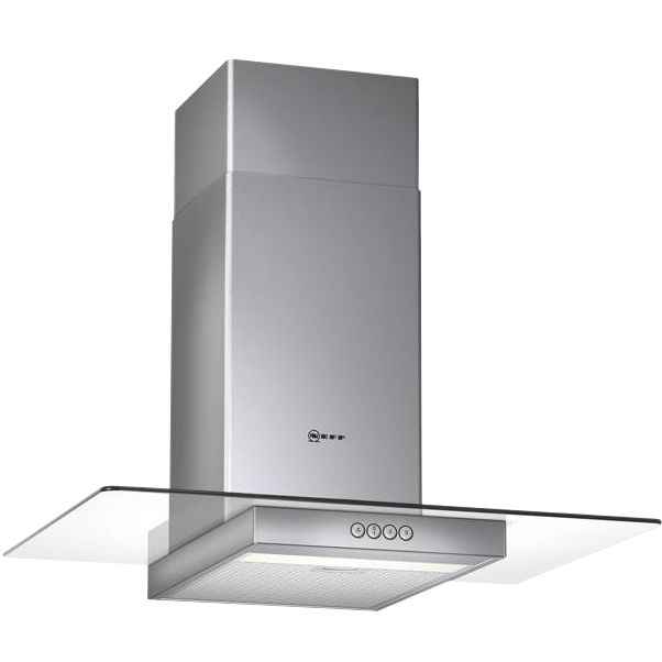 Neff D87E21N0GB Chimney Hood, Stainless Steel at John Lewis